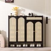 室内入户门玄关柜外楼道走廊鞋 实木鞋 柜家用门口大容量2025新款 柜