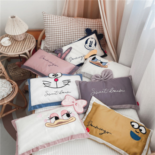 60支天丝儿童枕套夏天乳胶枕头套30x50大号号48x74冰丝枕套凉枕套