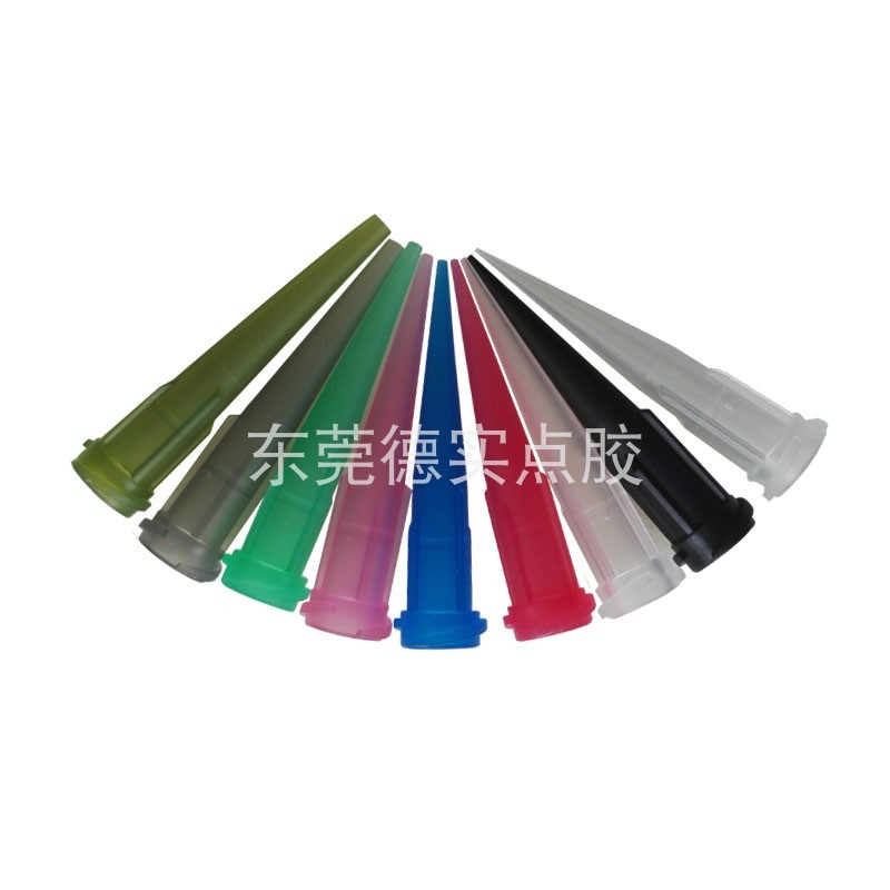 TT点胶弯针头工业全塑料斜口打胶针咀点胶机滴胶针管点胶针头定制