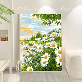 数字油画diy填色风景花卉减压治愈油彩画绘手工diy填充客厅装 饰画