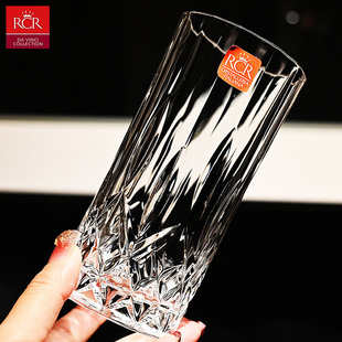 意大利RCR进口水晶玻璃xo威士忌杯烈酒杯创意啤酒果汁水杯洋酒杯