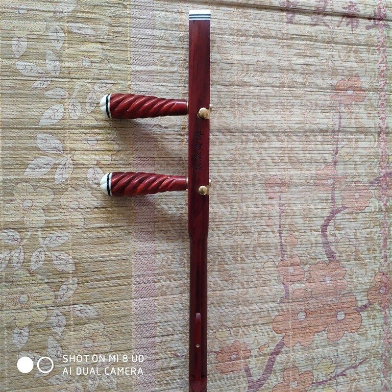 板胡 紫檀板胡杆 秦腔紫檀龙头板胡杆 小板胡杆 促销价