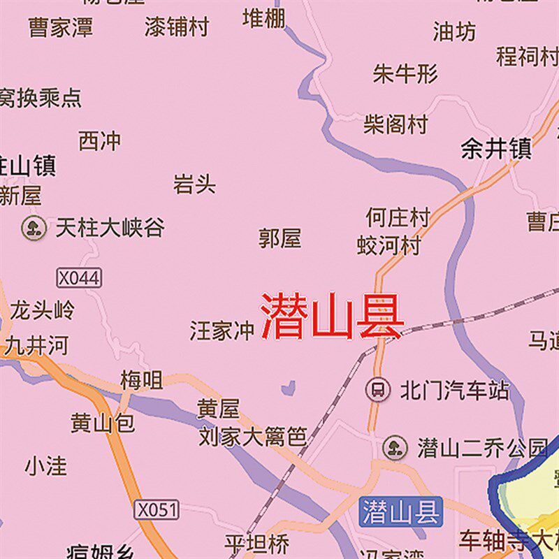 20防1新款安庆市地图贴室办公图挂图高清2水墙壁贴超大装饰画定制