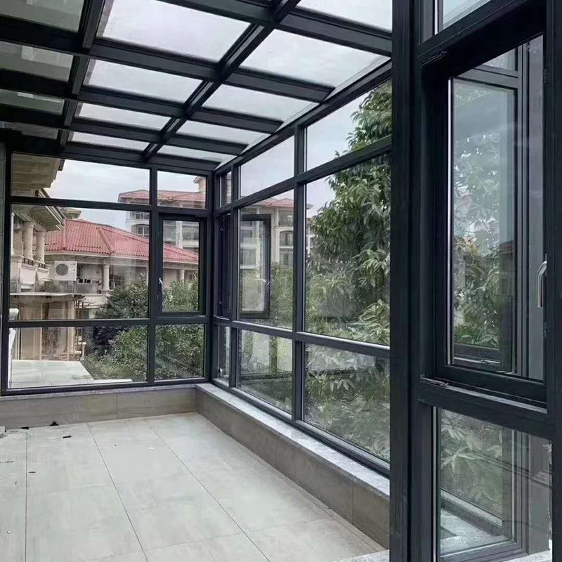 深圳香港铝窗音制隔定窗趟热断桥铝合金窗阳台窗推拉平开隔窗