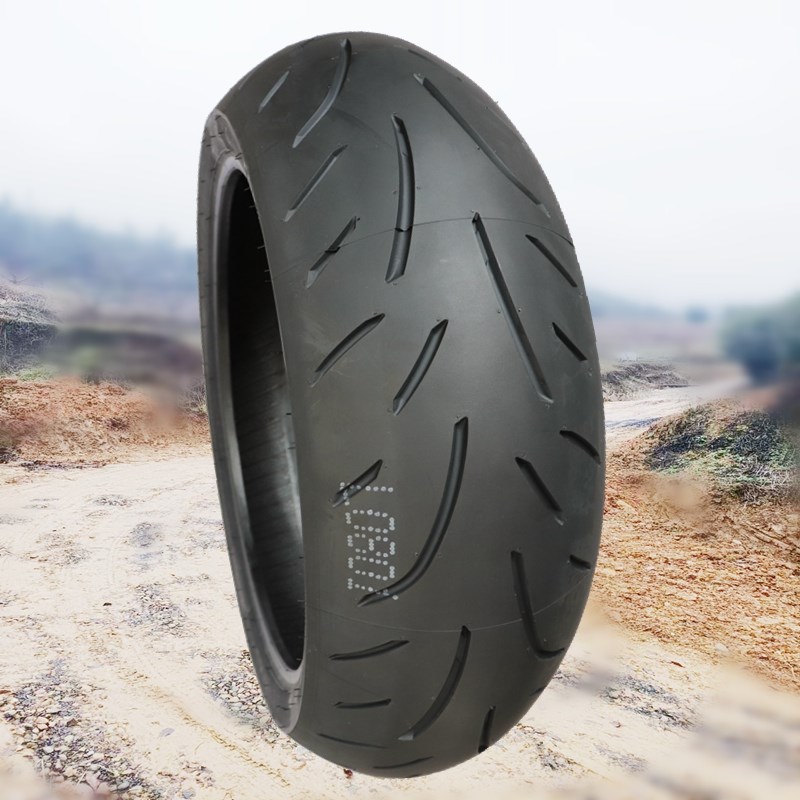 180/55ZR17真空轮胎180-55zr17机车600跑车轮胎钢丝半热熔胎