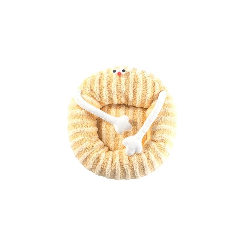 新款抱抱窝四季通用冬天保暖猫窝可爱造型清新宠物窝加厚垫子狗窝