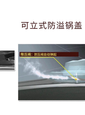 钻技锅盖可立防溢锅玻璃盖钢化/璃28玻33/02cm家用炒锅把手配件