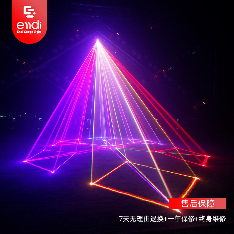 灯TV闪光灯家用声控蹦迪灯酒吧灯射K动感单车线条激光灯舞台镭光