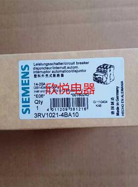 断路器3RV1021-4BA10/4DA10/4CA10/4AA101JA10现货