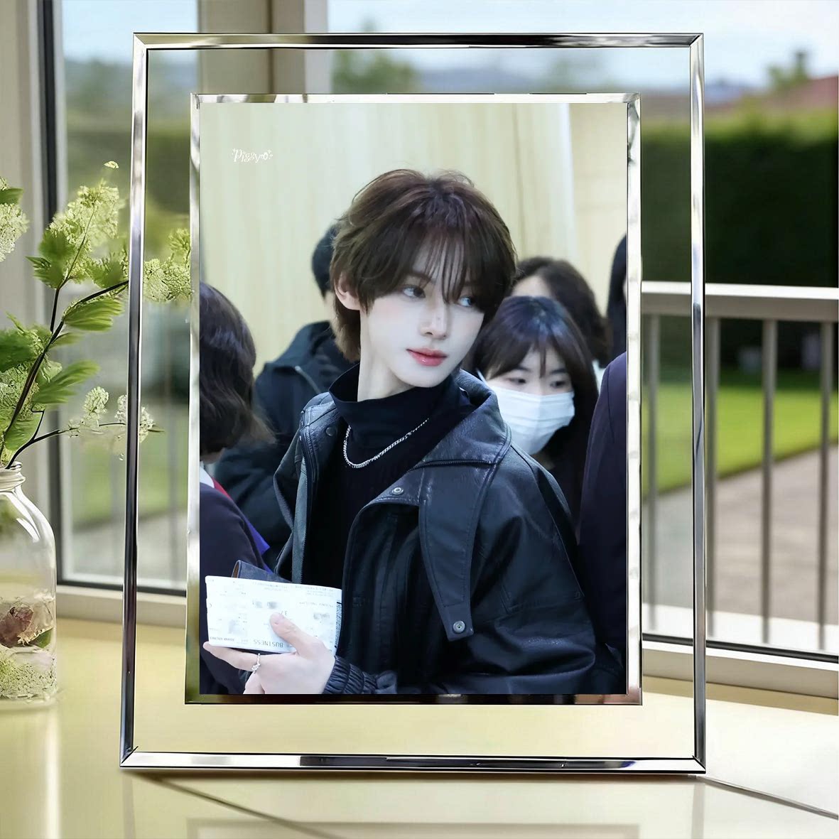 TWS申惟等明星周边透明水晶相框