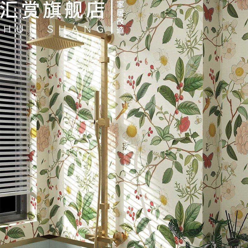 洗手台贴纸防水翻新墙纸防潮防霉可擦洗墙面改造仿瓷砖墙贴自粘厚,家居饰品,软装墙贴,淘宝优惠券,粉丝福利购,淘宝优惠卷