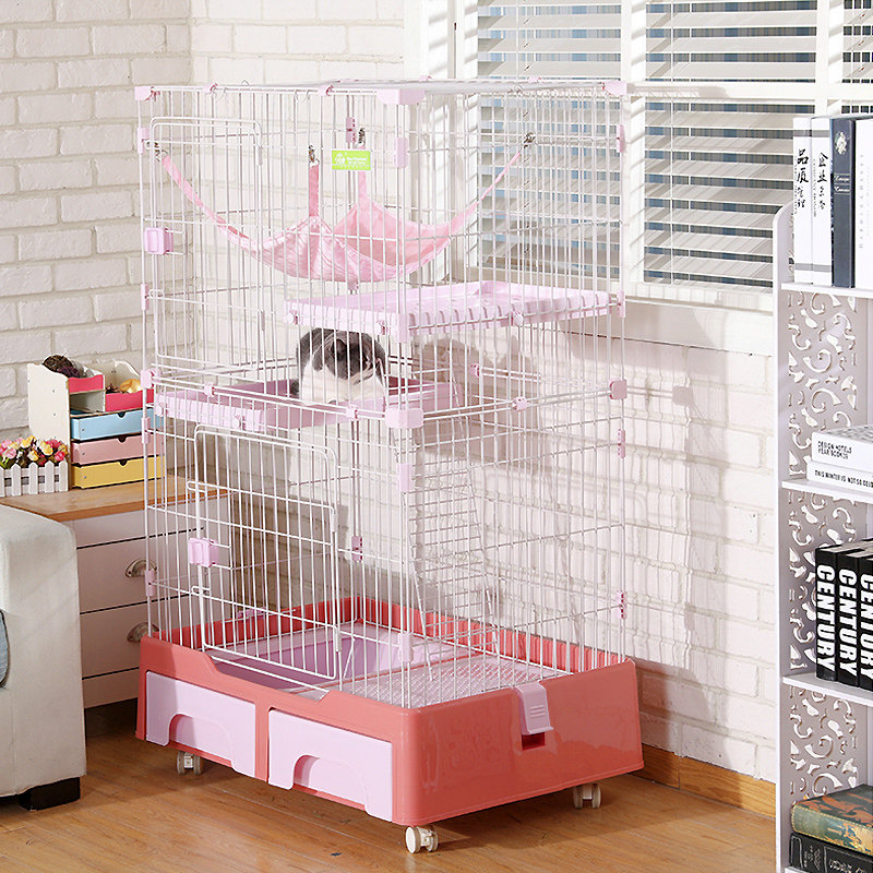 创逸猫笼子猫砂盆家用厕所一体猫窝加粗室内家用,宠物/宠物食品及用品,猫笼子/猫别墅,淘宝优惠券,粉丝福利购,淘宝优惠卷