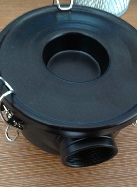 F004-1真空泵过滤器内螺纹1寸 外径146mm高110mm