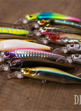 DNE去路亚饵八神路亚饵75S 85S沉水米诺假饵淡水翘嘴鲈鱼拟饵悬浮