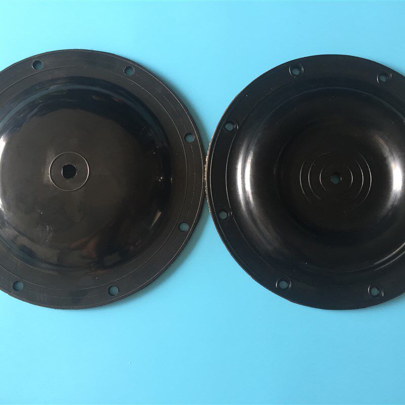 DBY-25/40电动隔膜泵配件 夹布丁睛橡胶隔膜片黑色外径230MM耐油