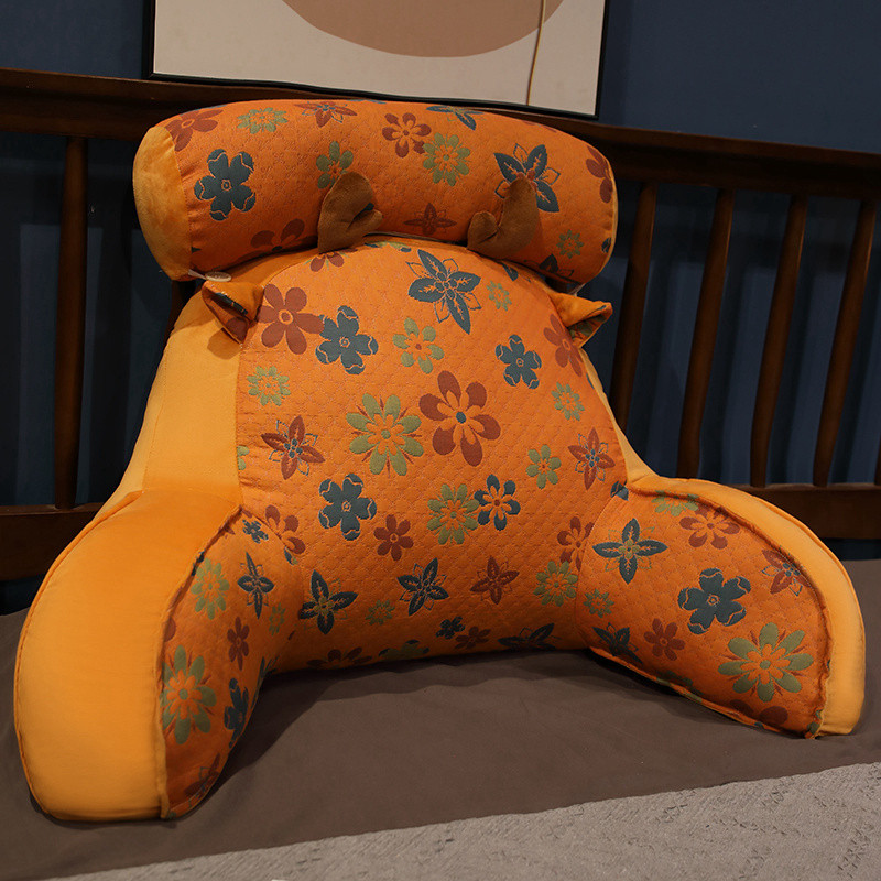 三层纱床头靠垫软包大靠背护腰靠枕抱枕床上床靠办公室沙发腰靠垫,居家布艺,床头靠垫,淘宝优惠券,粉丝福利购,淘宝优惠卷