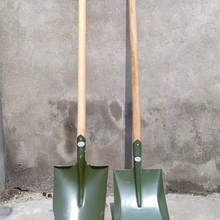 6411工厂Q204大铁锹多功能大铁锹木把大钢锹抗洪救露营援铁锹