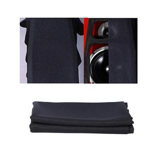 扬声器网罩布黑色扬声器网防尘布音频表面布高保真配件高端透明布