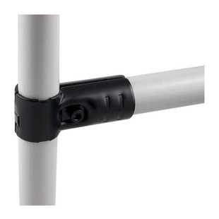 金属接头HJ-1线棒货架配件28MM精益管连接件柔性复合管卡扣