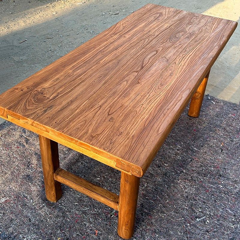 老榆木茶桌实木复古中式桌面茶台桌餐桌家用长凳吧台桌书桌长椅子,住宅家具,吧台,淘宝优惠券,粉丝福利购,淘宝优惠卷
