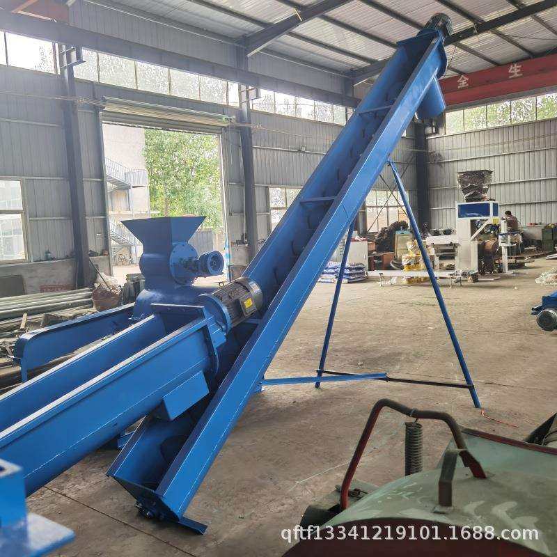 自动螺杆上料提升机 不锈钢绞龙给料机 工业用沙子水泥螺旋提升机