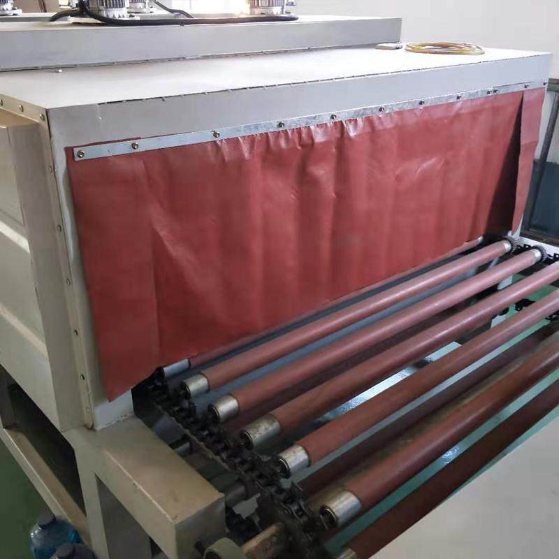 喷气式热收缩机大型防水卷材塑封机二合一自动封切热收缩包装机