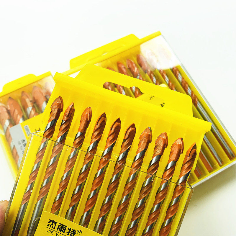 6mm8mm多功能瓷砖陶瓷玻璃混凝土水泥墙壁三角合金麻花手电钻钻头