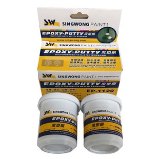 SW星皇魔塑钢塑钢泥土 500g 防水填漏美缝填补剂防水陶瓷胶100g