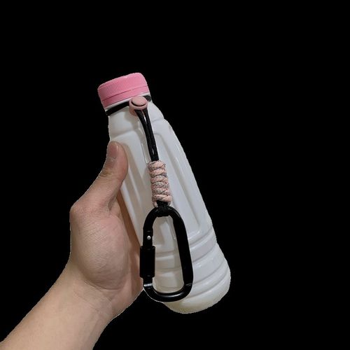 伞绳编制水瓶扣带锁挂钩便携水壶饮料挂绳背包钥匙锁快挂扣