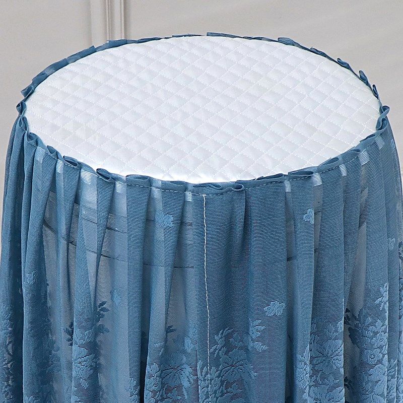 柜式空调防尘罩圆形柜机立式开机不取客厅大2匹3p圆柱空调套布艺