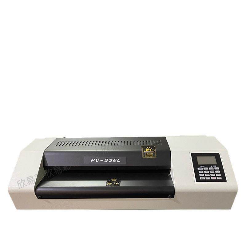 A3 336L商用专业过塑机6加粗胶辊调温调速塑封机a3/a4过胶机