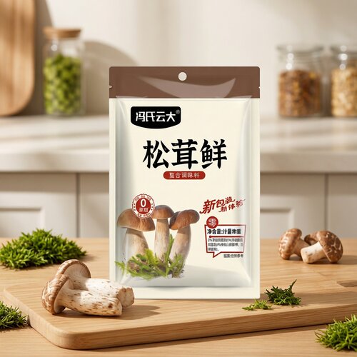 松茸鲜菌菇调味料代替鸡精味精盐儿童调料家用袋装增鲜提味松鲜