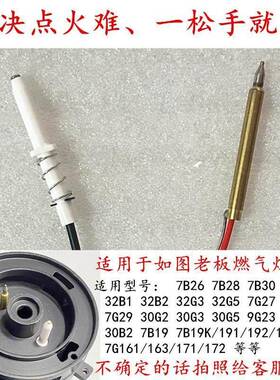 适用于老板7B26/32B1/7G27/30B0/7B193 燃气灶点火针热电偶感应针
