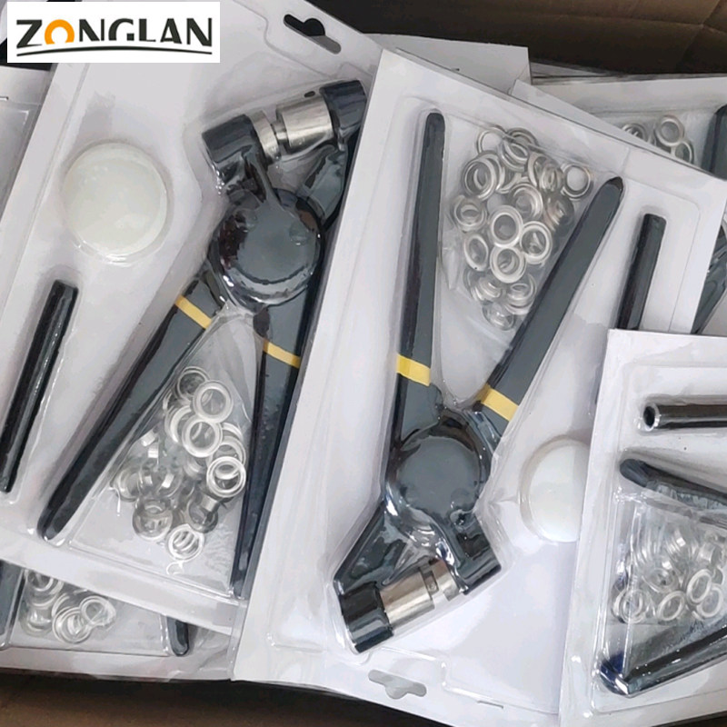 手动打扣器10mm冲具打扣机喷绘布展架海报4号扣眼打孔钳广告工具