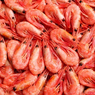 腹籽甜虾90/120规格刺身即食特大号冰虾新鲜1500G/盒