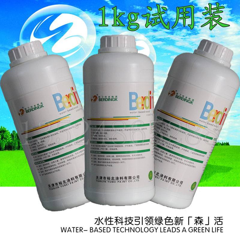 伯丁克水性木器漆胶固底漆封固木材松木家具漆门窗漆去除毛刺木筋