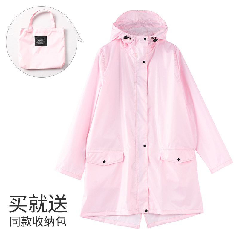雨衣女风衣式防水防大雨外户旅行徒步上班男轻薄透气外套单人雨披