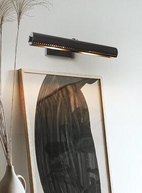 北欧复古浴室柜镜前灯化妆补光灯客厅画廊背景照画灯打光灯免打孔