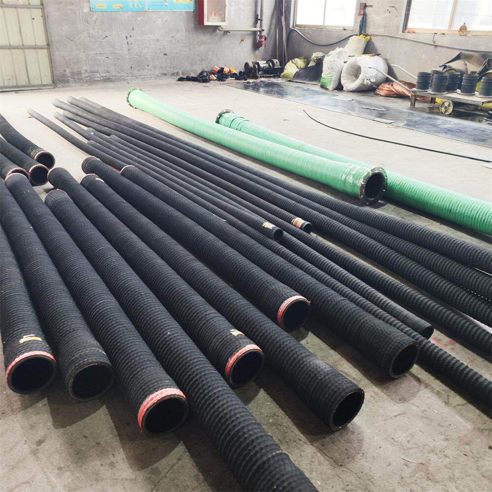 吸排橡胶钢丝管 水泥厂卸灰耐磨 耐热螺旋钢丝管 吸排矿渣钢丝管