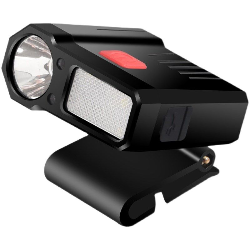 led挥手感应头灯钓鱼专用充电感应夜钓灯头戴式电筒红白双光头灯