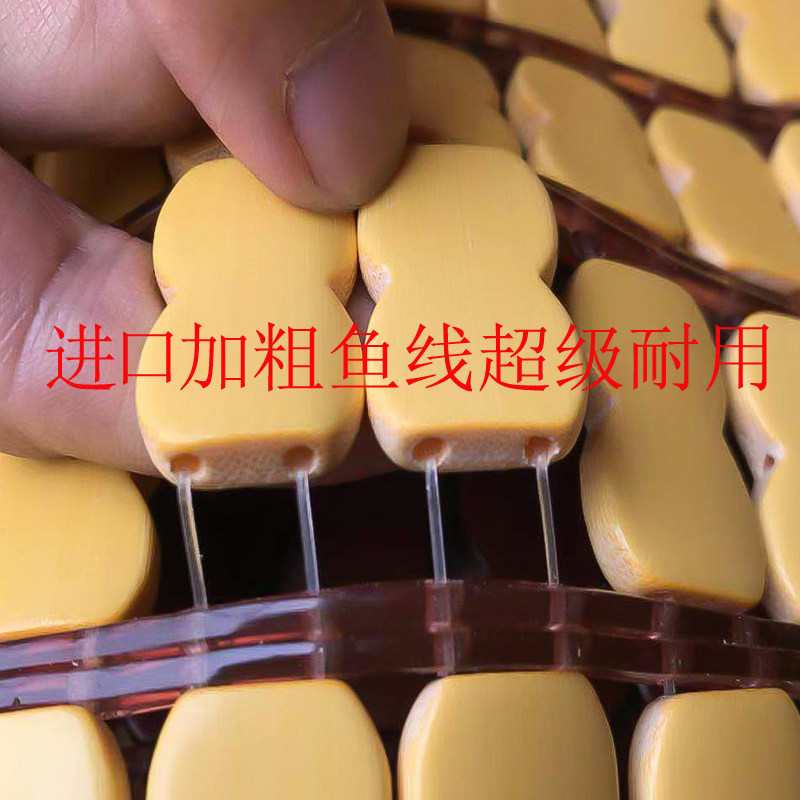 夏季麻麻凉席1.8m床凉子折叠竹席席1.5米双人碳化将将席竹席