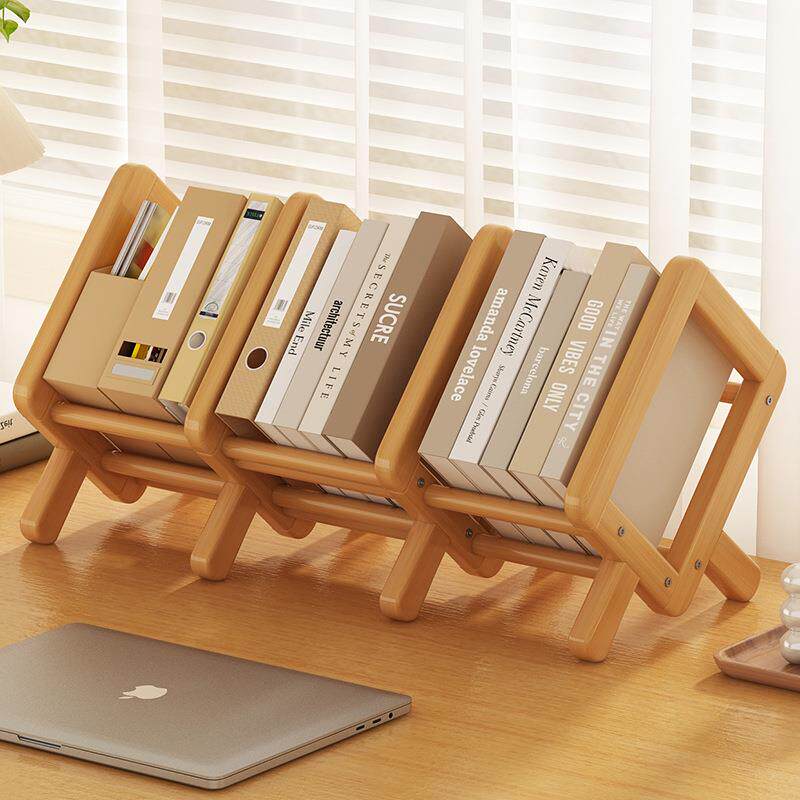 桌面书架桌上学生收纳整理收纳置物架儿童创意小型书柜办公室书立