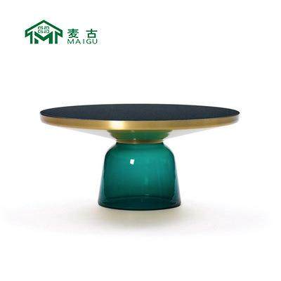麦古 The Bell Table铃铛茶几玻璃客厅角几卧室边几组合茶几家具