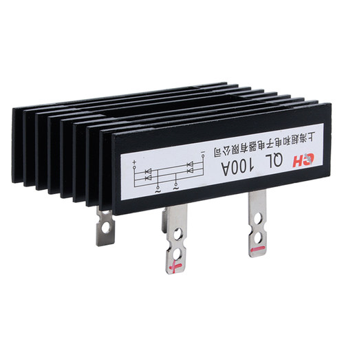 4脚 QL00AA60A/80//100A/150A 1640V单相桥式整流桥堆大功率模块