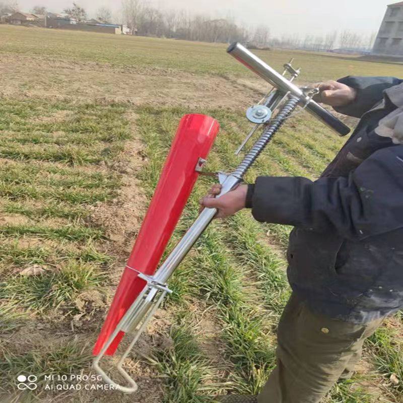 辣椒移栽器蔬菜种植打孔器栽苗插秧机全自动农用打孔农业工具