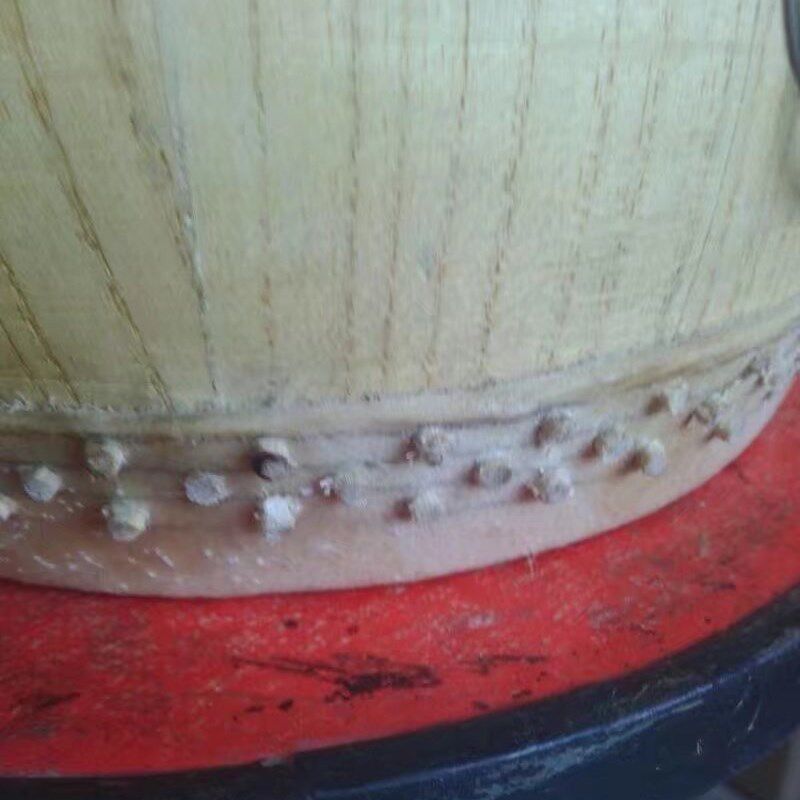 5寸堂寸锣寸8寸9寸10寸原木牛皮竹钉鼓高音鼓椿木白茬鼓6鼓7鼓