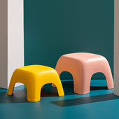 儿童凳卡通家用加厚宝宝矮凳卧室客厅吃饭浴室洗澡塑料防滑小凳子