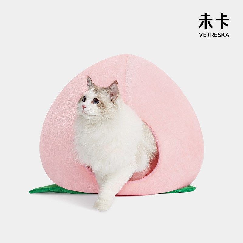 未卡蜜桃猫窝四季保暖猫睡袋封闭式猫床宠物四季猫垫加厚猫咪用品,宠物/宠物食品及用品,猫窝/屋/帐篷/沙发,淘宝优惠券,粉丝福利购,淘宝优惠卷