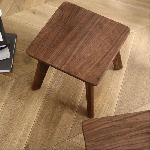 黑胡桃实木小凳子家用小孩椅榫卯结构踮脚凳踩高凳