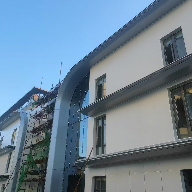 铝单板吊顶天花门头招牌背景墙装饰板造型铝板包柱铝板仿木纹铝板